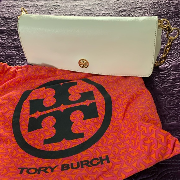 Authentic Tory Burch White shoulder bag - Picture 3 of 11